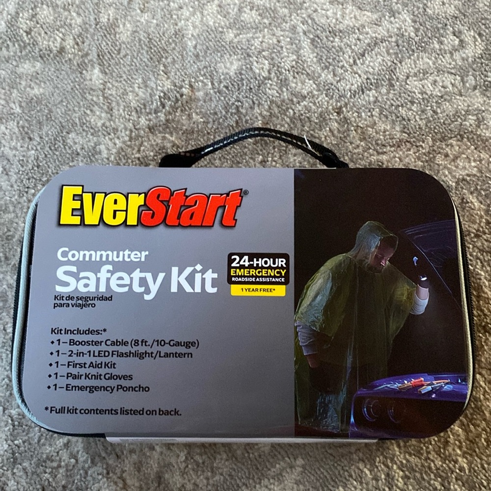 EverStart safety kit brand new